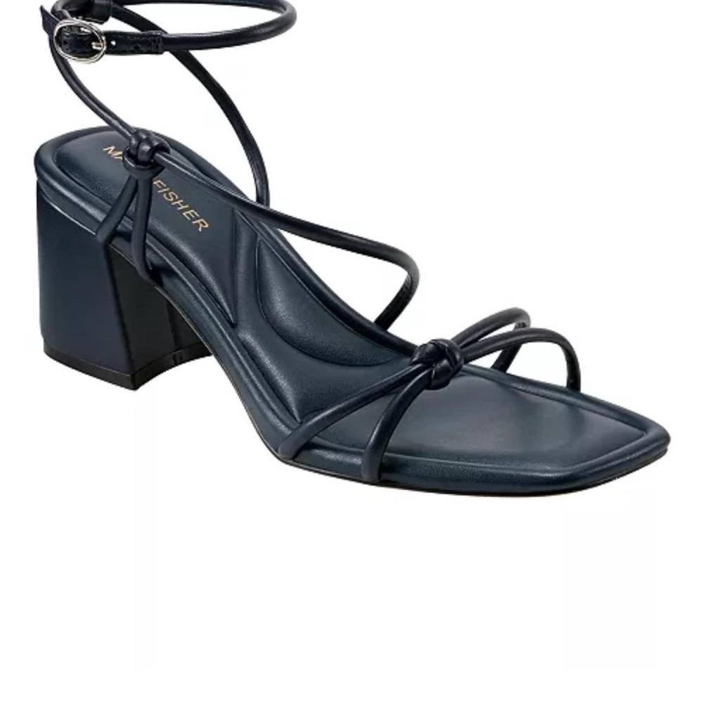 Marc Fisher Women's Black and Blue Courts